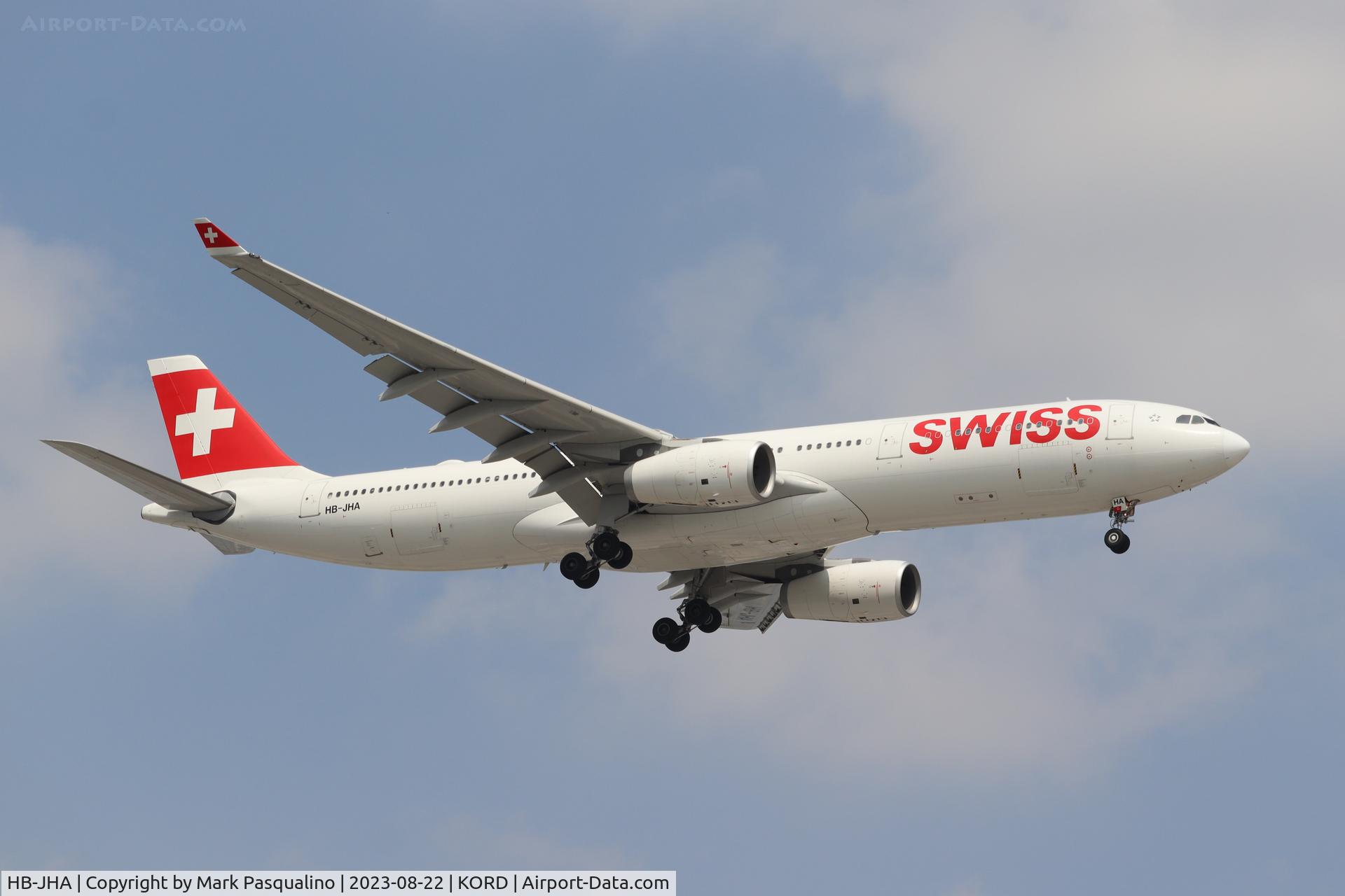 HB-JHA, 2009 Airbus A330-343 C/N 1000, Airbus A330-343