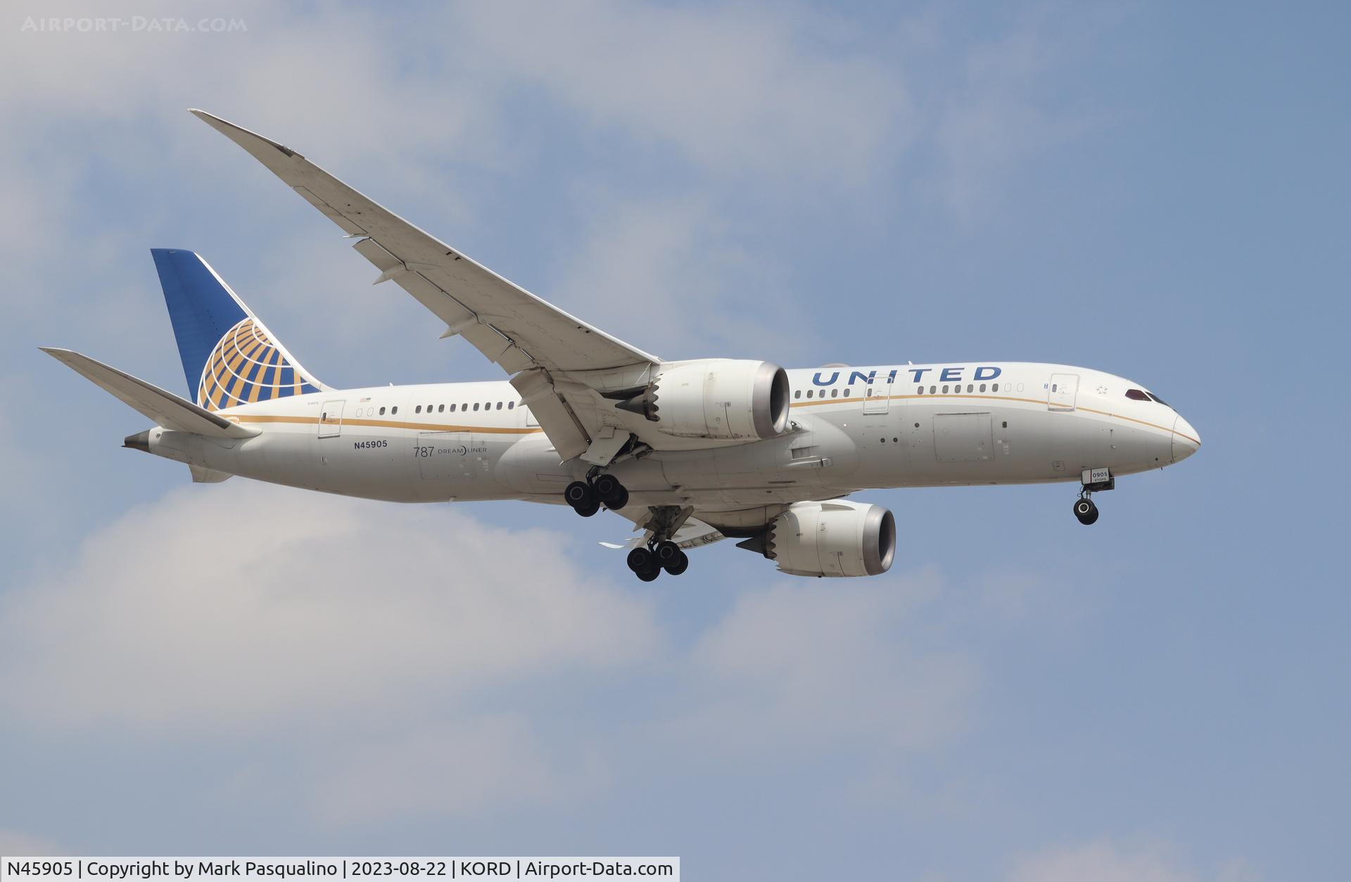 N45905, 2012 Boeing 787-8 Dreamliner Dreamliner C/N 34825, Boeing 787-8 Dreamliner