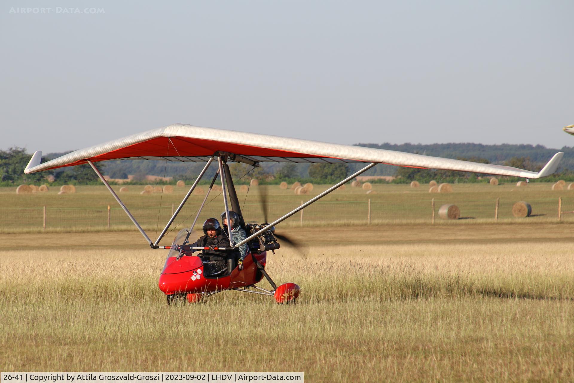 26-41, 2014 Halley Apollo Jet Star/Aeros TL C/N 250814/017.20, LHDV - Dunaújváros Airport, Kisapostag - Hungary