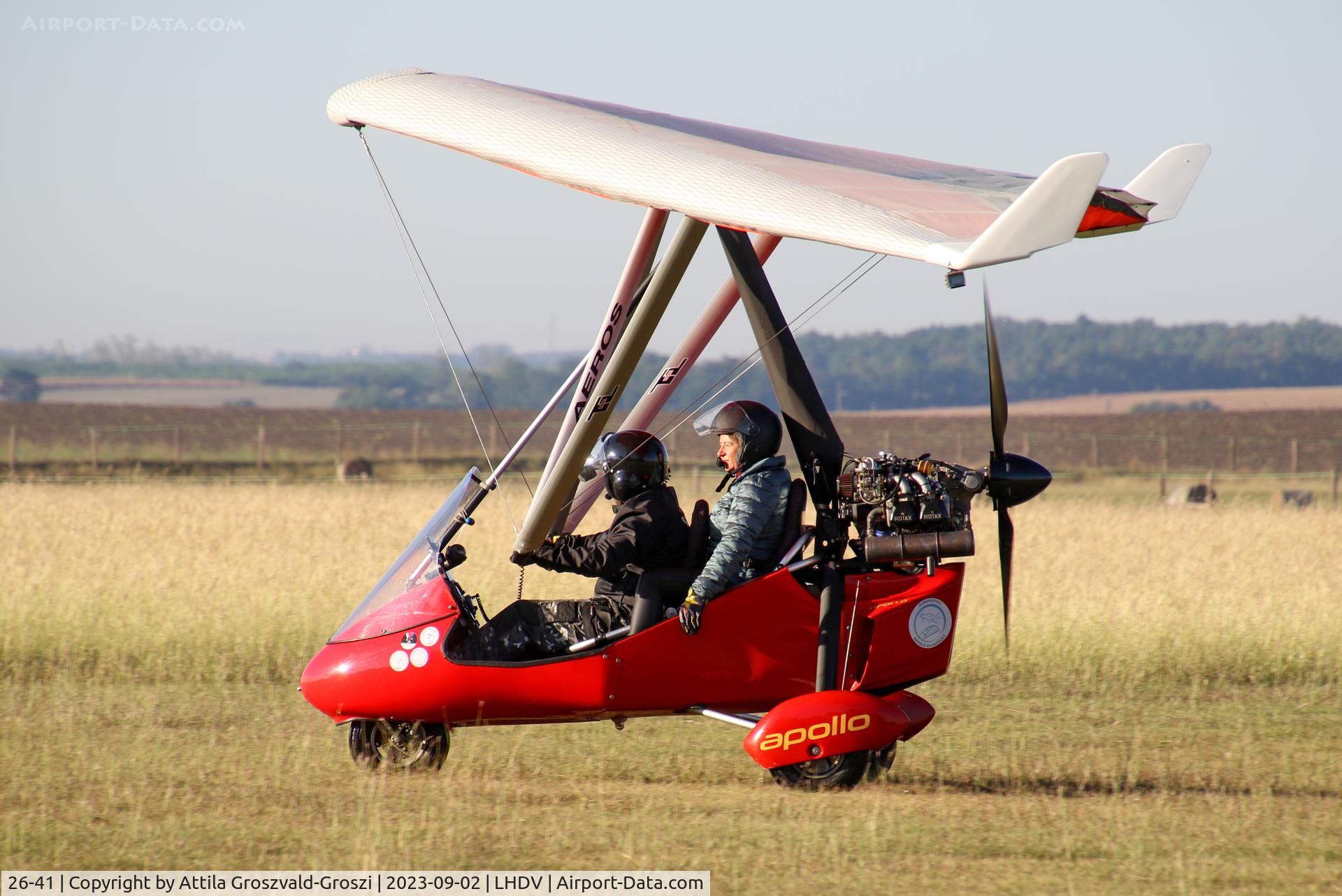 26-41, 2014 Halley Apollo Jet Star/Aeros TL C/N 250814/017.20, LHDV - Dunaújváros Airport, Kisapostag - Hungary