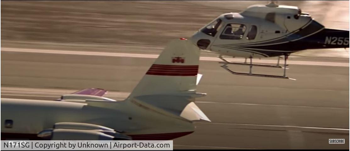 N171SG, 1978 Lockheed L-1329-25 Jetstar II C/N 5227, Screenshot from the movie Faceoff, starring Nicholas Cage and John Travolta
