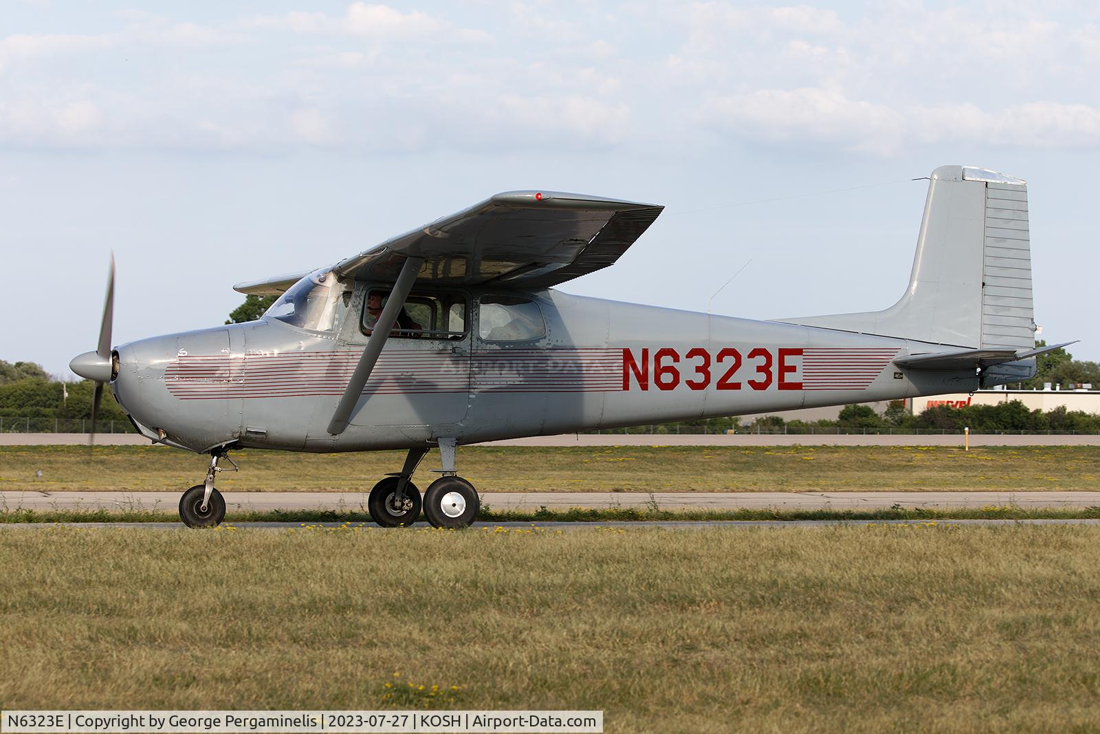 N6323E, 1959 Cessna 172 C/N 46423, Oshkosh 2023.