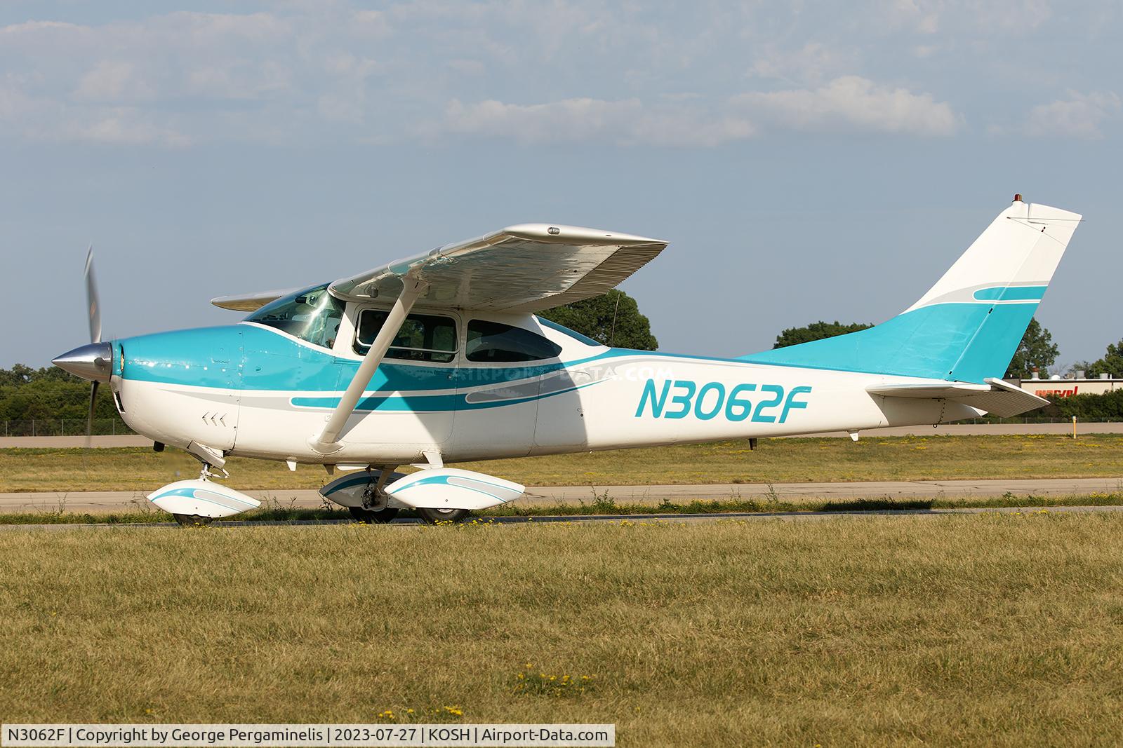 N3062F, 1966 Cessna 182J Skylane C/N 18257162, Oshkosh 2023.