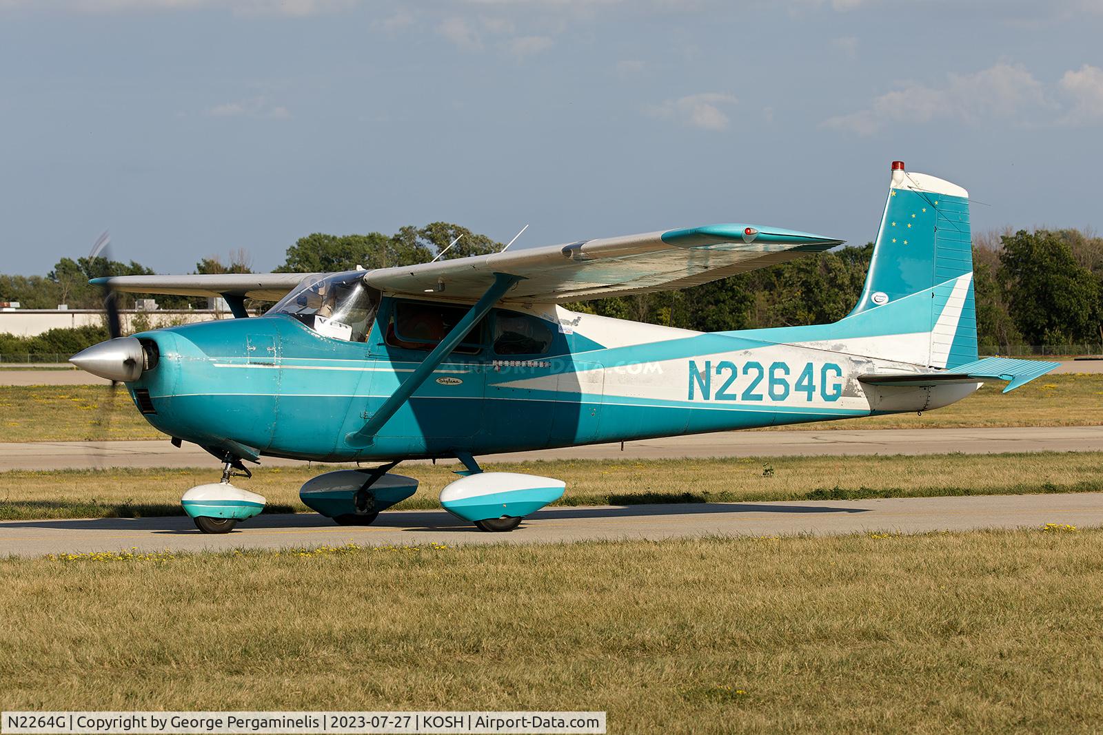 N2264G, 1958 Cessna 182B Skylane C/N 51564, Oshkosh 2023.