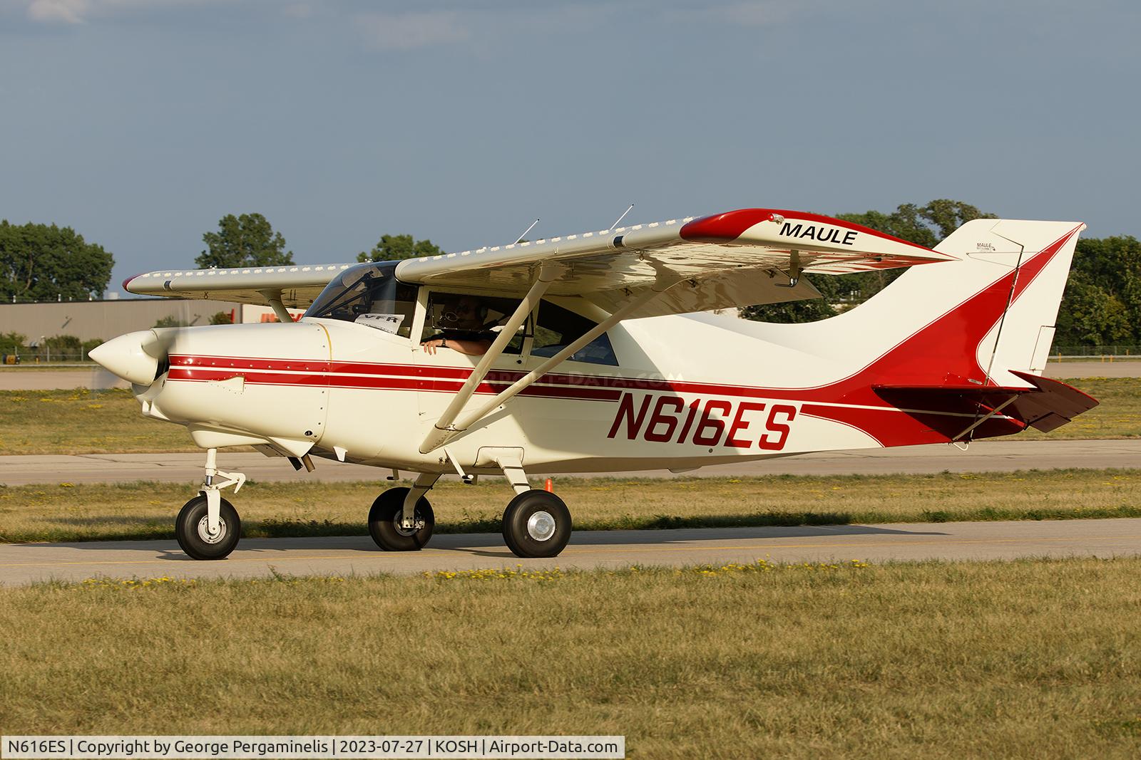 N616ES, 1999 Maule MXT-7-180A Star Rocket C/N 21067C, Oshkosh 2023.