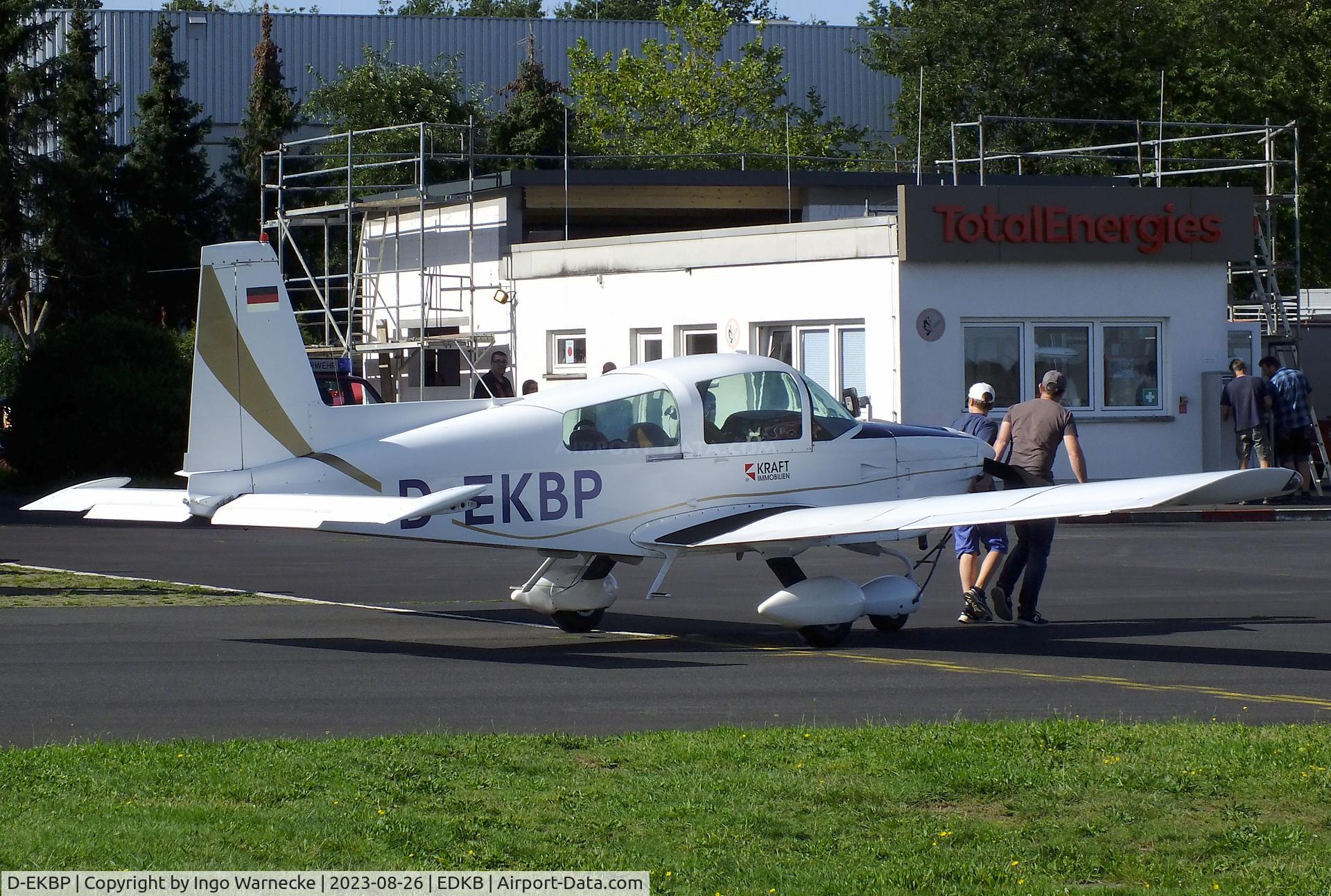 D-EKBP, 1979 Grumman American AA-5B Tiger C/N AA5B-1128, Grumman American AA-5B Tiger at the 2023 Grumman Fly-in at Bonn-Hangelar airfield