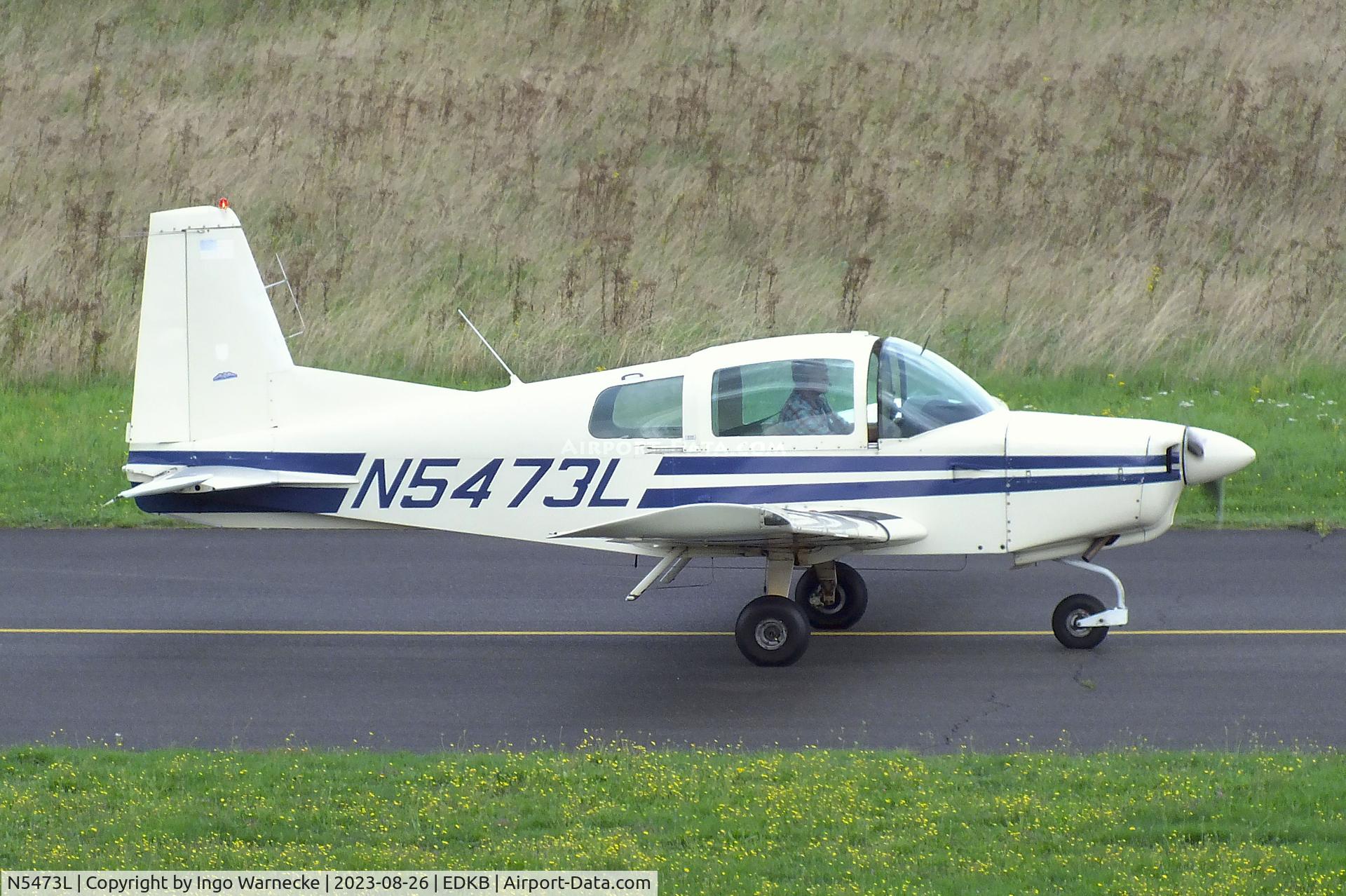N5473L, 1973 Grumman American AA-5 Traveler C/N AA5-0373, Grumman American AA-5 Traveler at the 2023 Grumman Fly-in at Bonn-Hangelar airfield