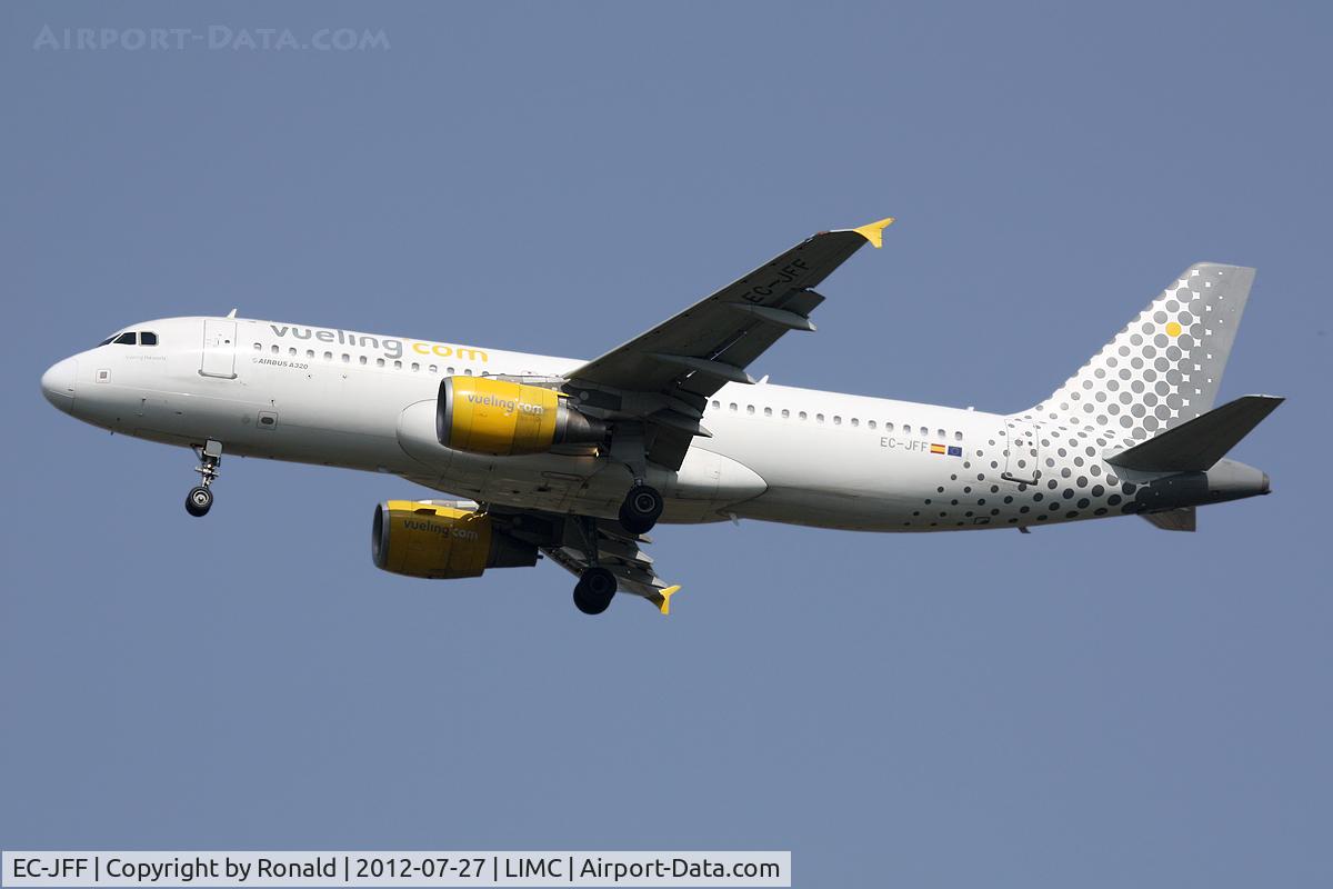 EC-JFF, 2005 Airbus A320-214 C/N 2388, at mxp