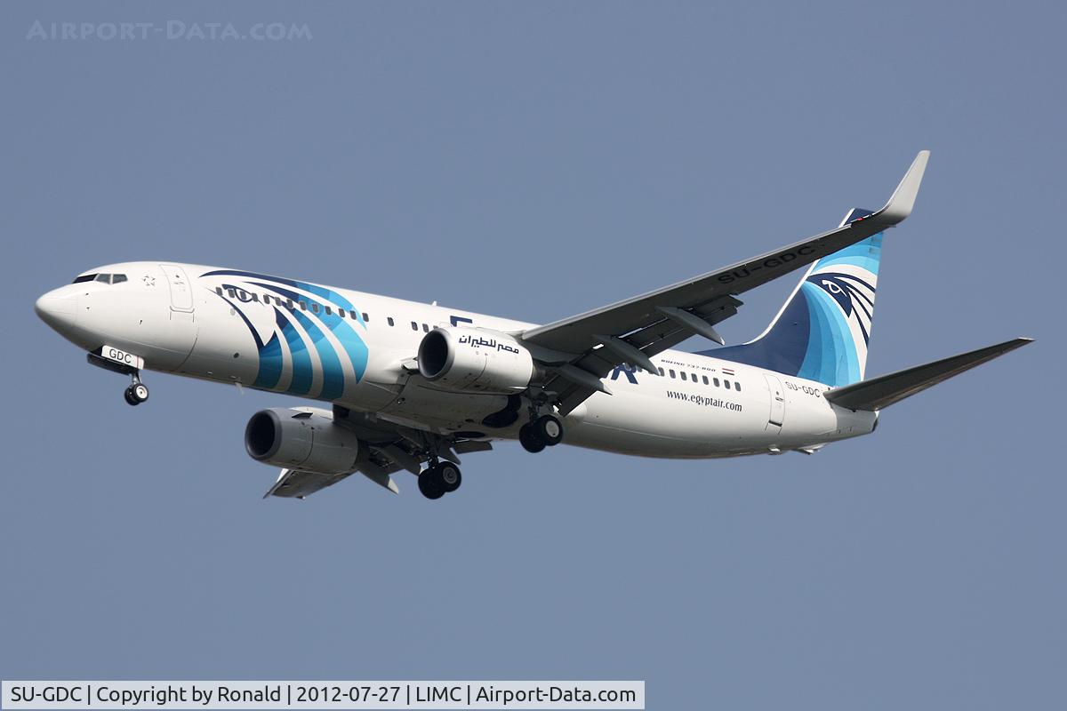 SU-GDC, 2009 Boeing 737-866 C/N 35564, at mxp