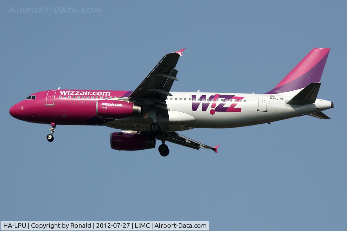 HA-LPU, 2009 Airbus A320-232 C/N 3877, at mxp