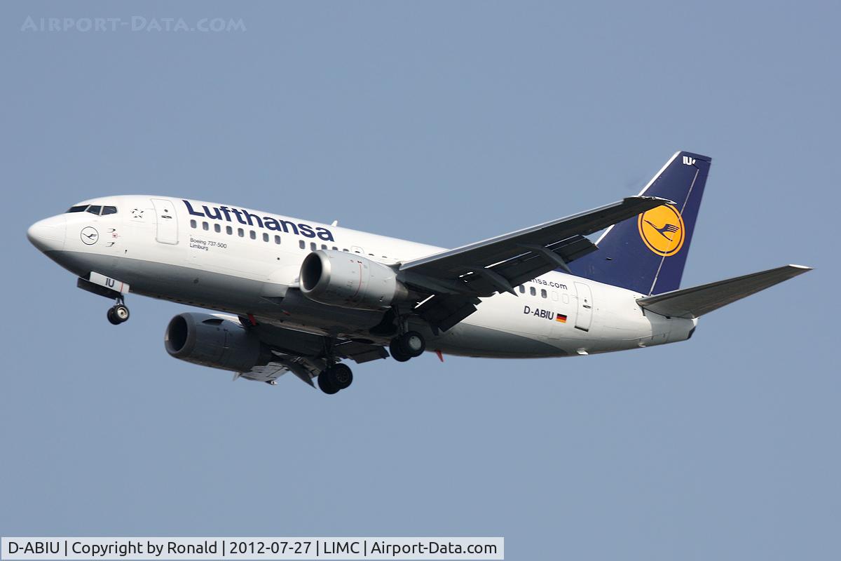 D-ABIU, 1991 Boeing 737-530 C/N 24944, at mxp