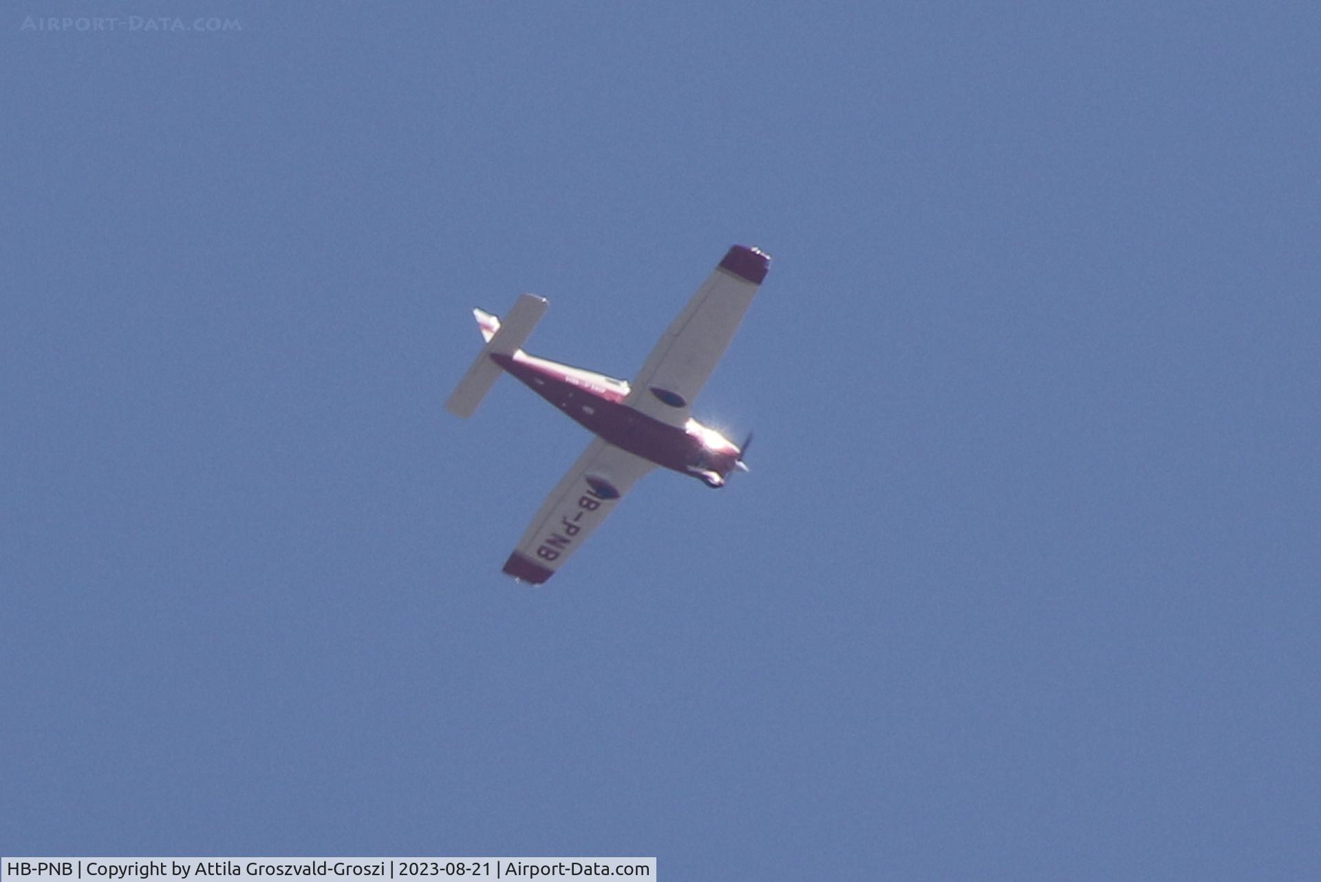 HB-PNB, 1995 Piper PA-28-181 Archer III C/N 2890218, in the airspace of Szentkirályszabadja, Hungary