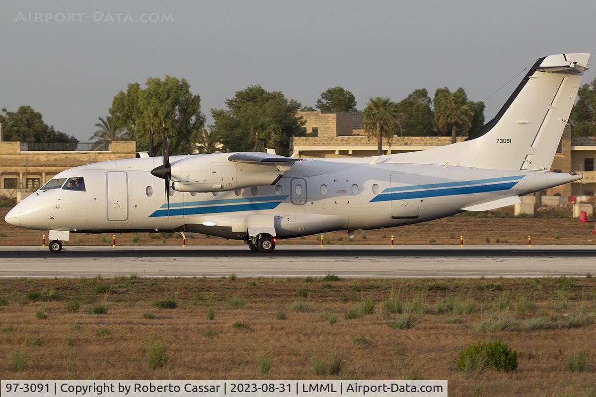 97-3091, 1997 Dornier C-146A Wolfhound (328) C/N 3091, Runwya 13 Backtrack