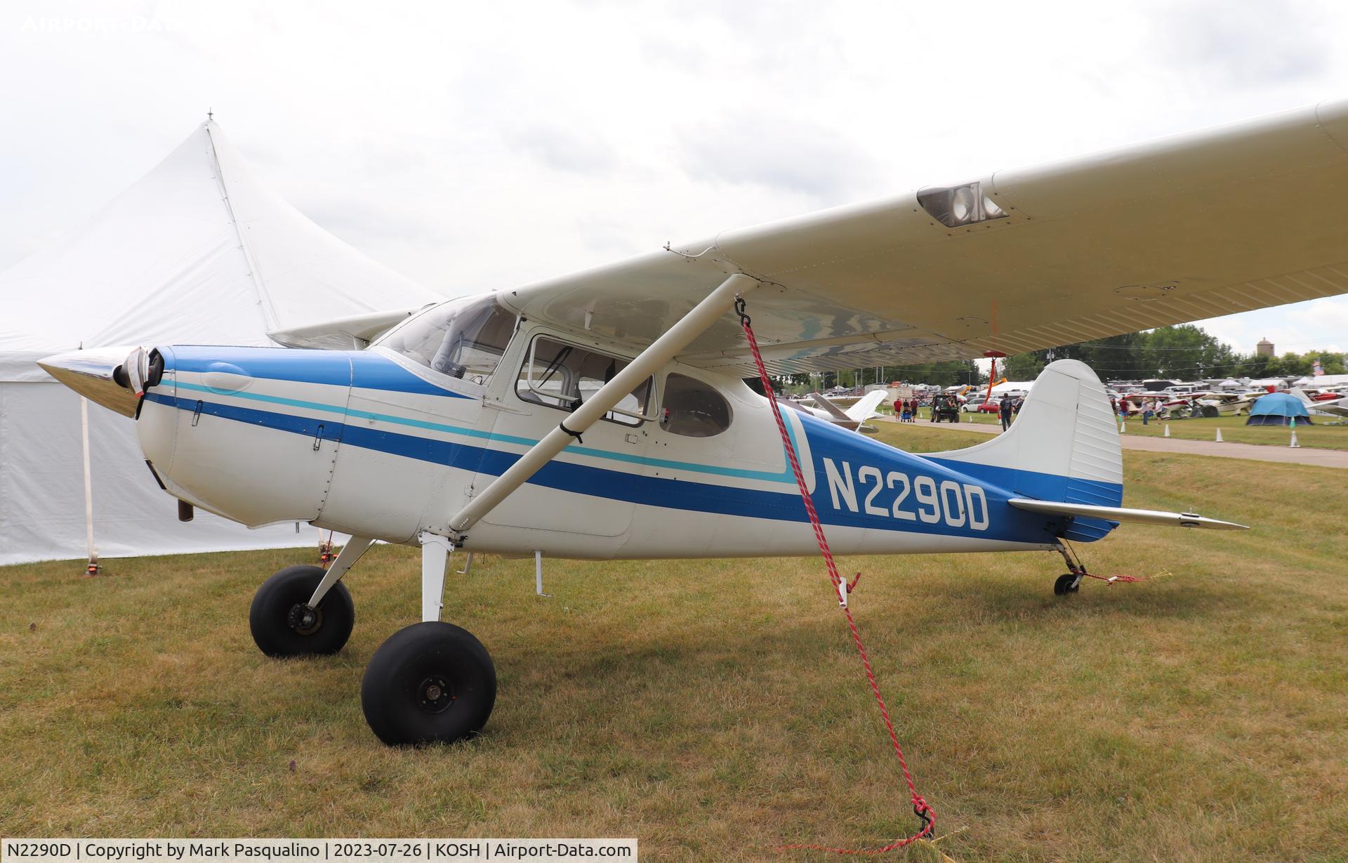 N2290D, 1952 Cessna 170B C/N 20442, Cessna 170B