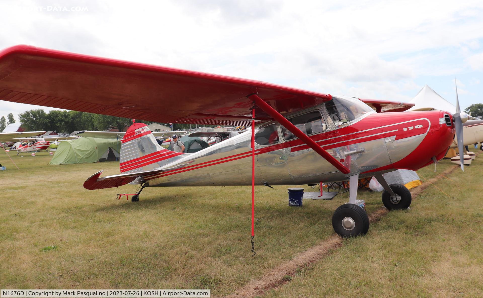 N1676D, 1952 Cessna 170B C/N 20318, Cessna 170B