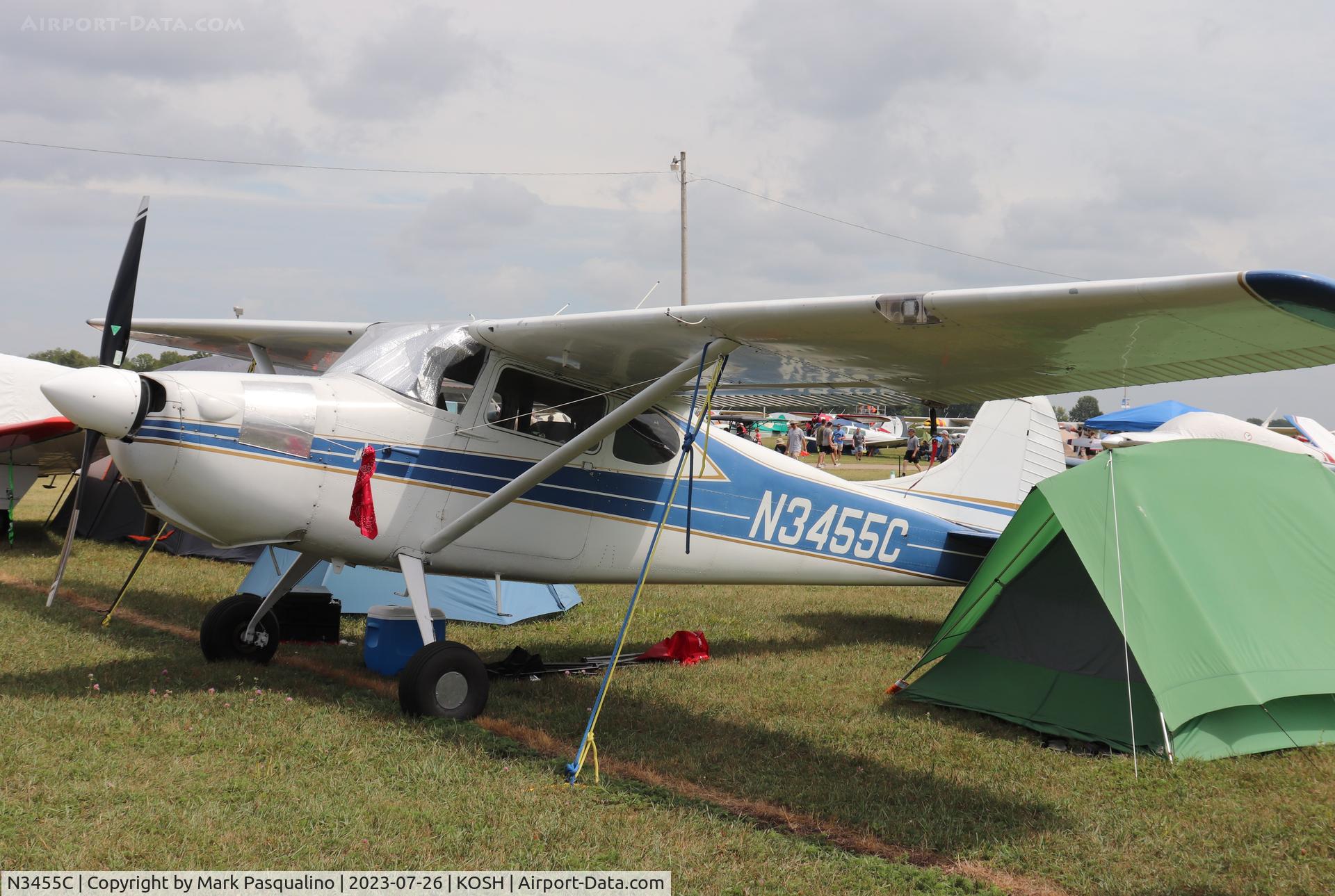 N3455C, 1954 Cessna 170B C/N 26498, Cessna 170B