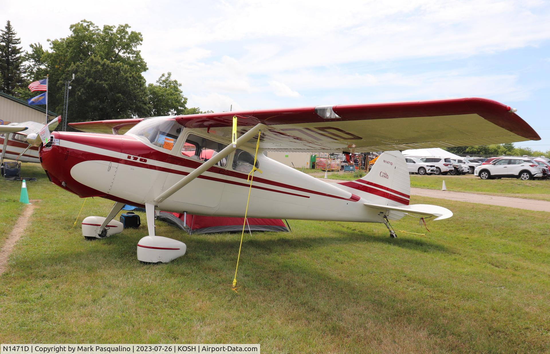 N1471D, 1951 Cessna 170A C/N 20054, Cessna 170A