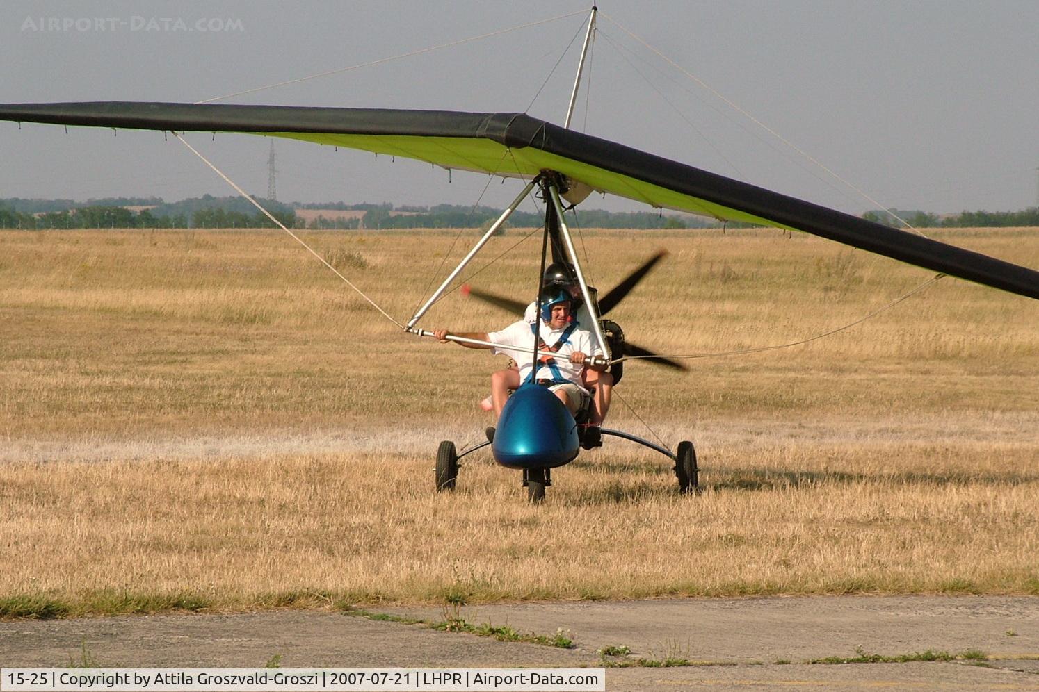 15-25, Aeros Profi TL Antares MA-30 C/N 10/D131/95-1, LHPR - Gy?r-Pér Airport, Hungary