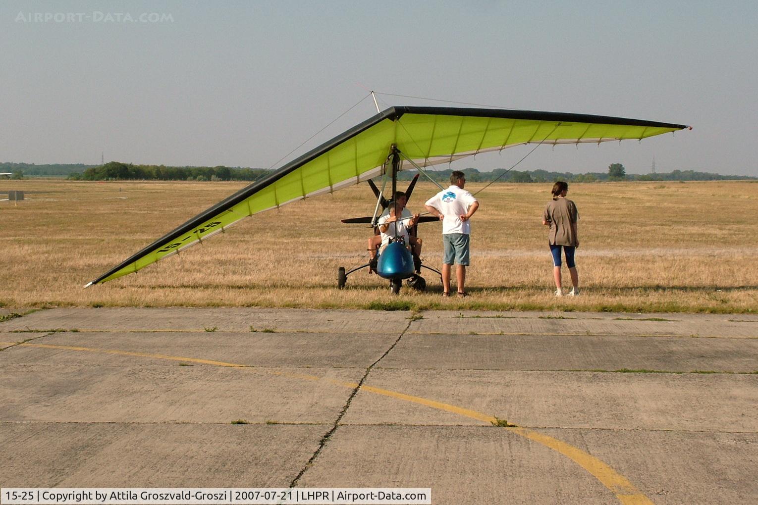 15-25, Aeros Profi TL Antares MA-30 C/N 10/D131/95-1, LHPR - Gy?r-Pér Airport, Hungary