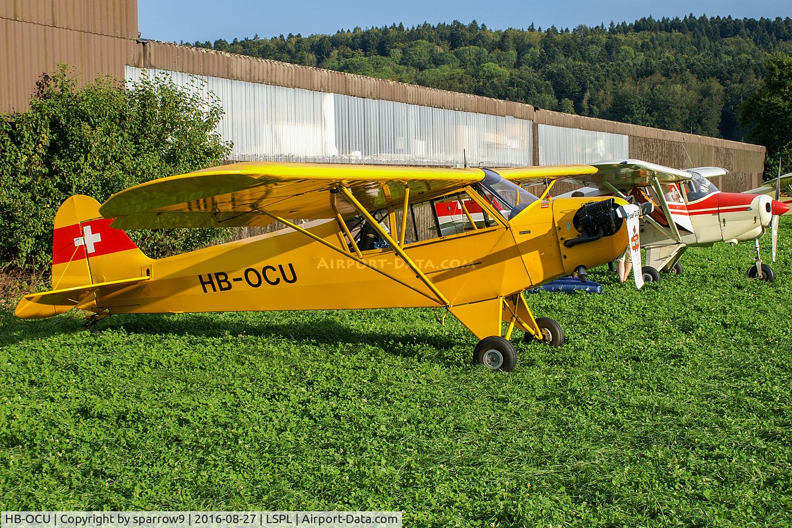 HB-OCU, 1944 Piper L-4J Grasshopper (J3C-65D) Grasshopper (J3C-65D) C/N 12842, HB registered since 1947-09-15