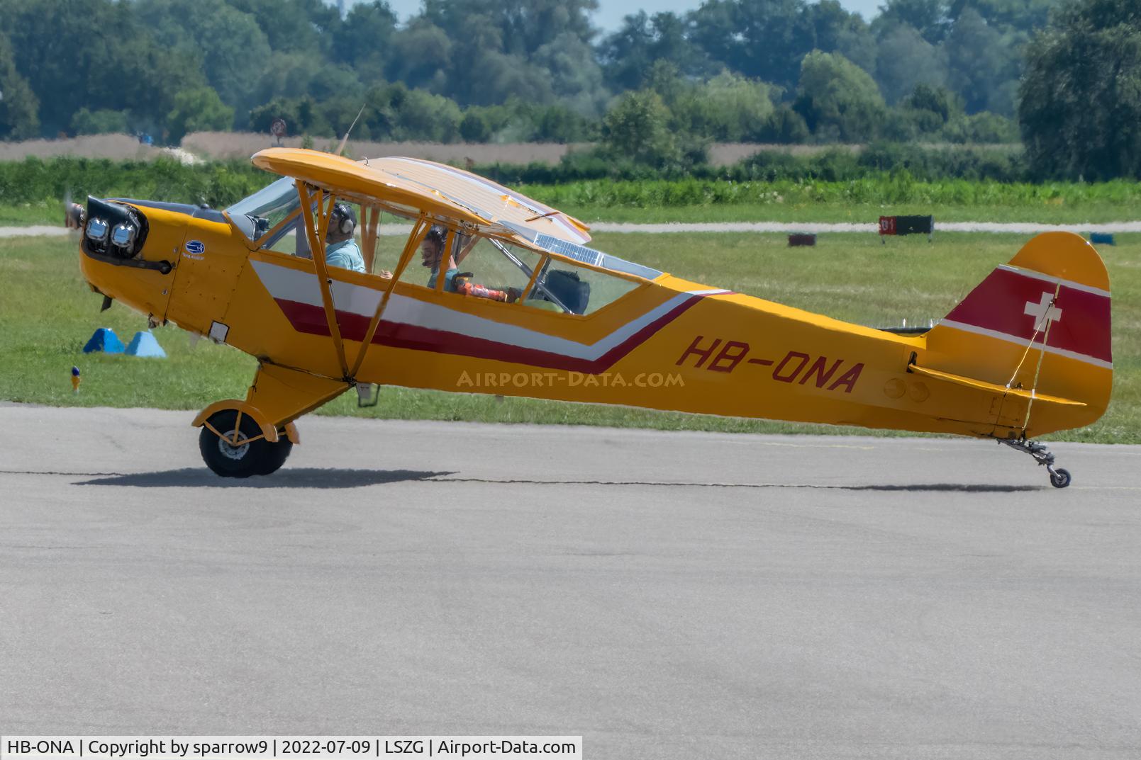 HB-ONA, 1944 Piper J3C-65 Cub Cub C/N 12867, HB-registered since 1947-01-21