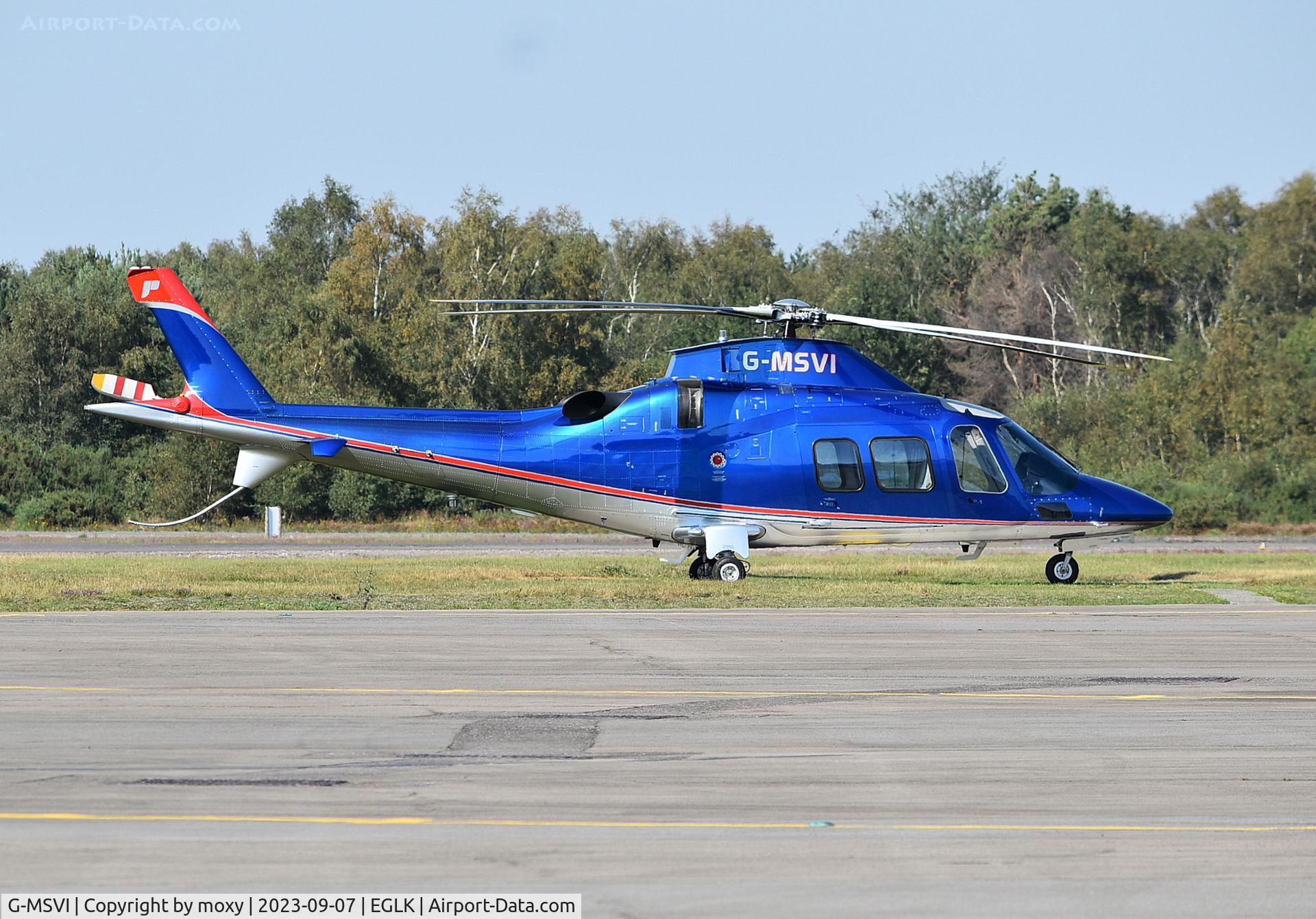G-MSVI, 2006 Agusta A-109S Grand C/N 22028, Agusta A-109S Grand at Blackbushe.