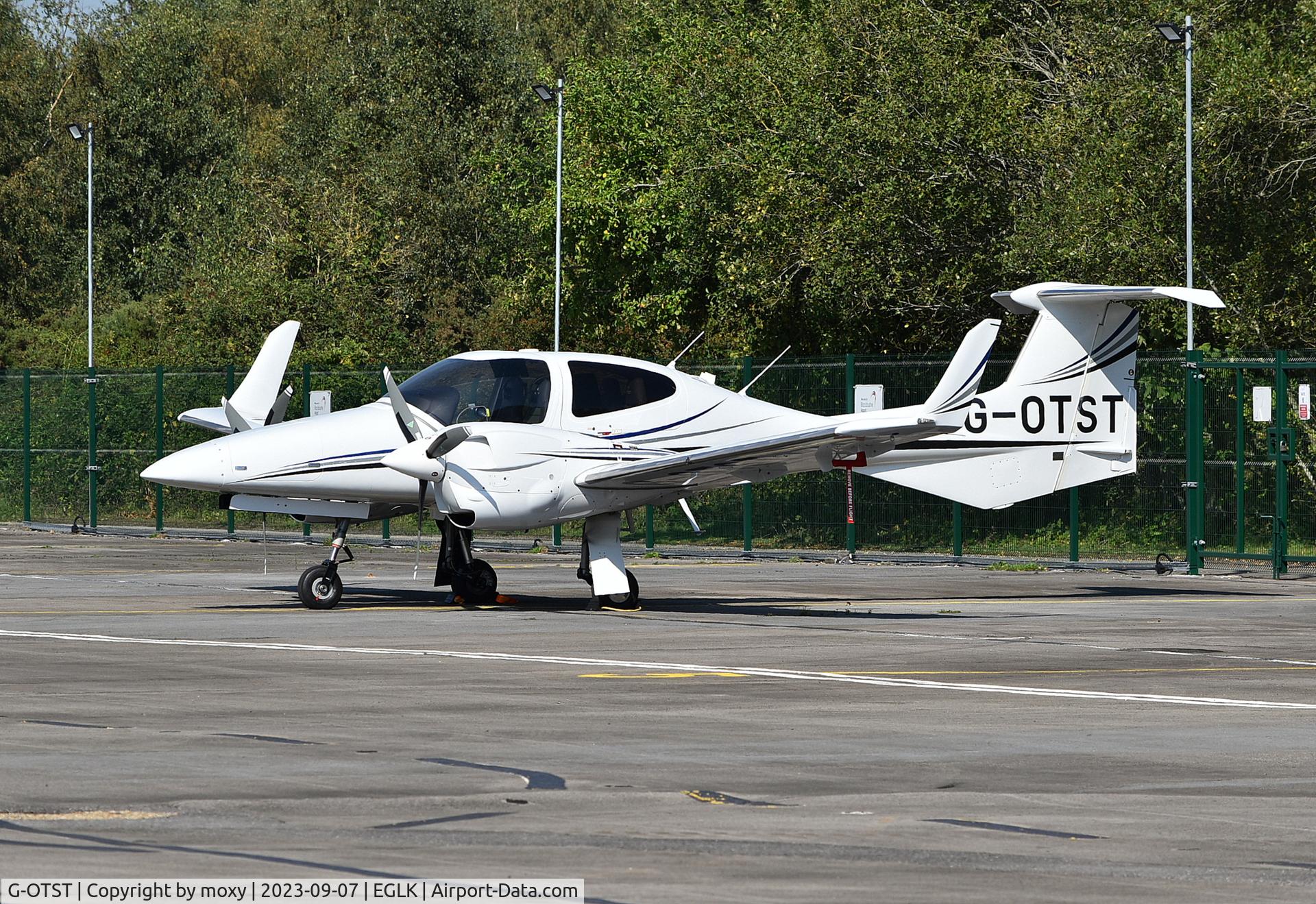 G-OTST, 2023 Diamond Aircraft Industries DA42 NG Twinstar C/N 42.N513, Diamond Aircraft Industries DA42 NG Twinstar at Blackbushe.