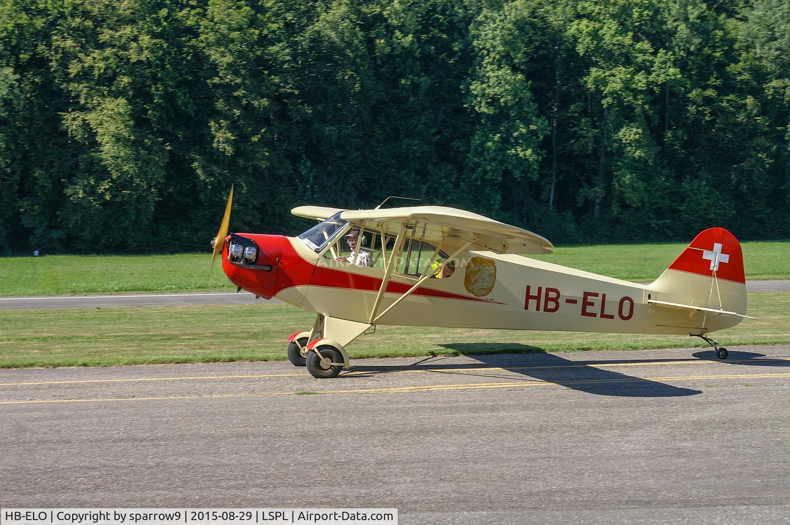HB-ELO, 1945 Piper L-4J Grasshopper (J3C-65D) C/N 13237, At Langenthal-Bleienbach