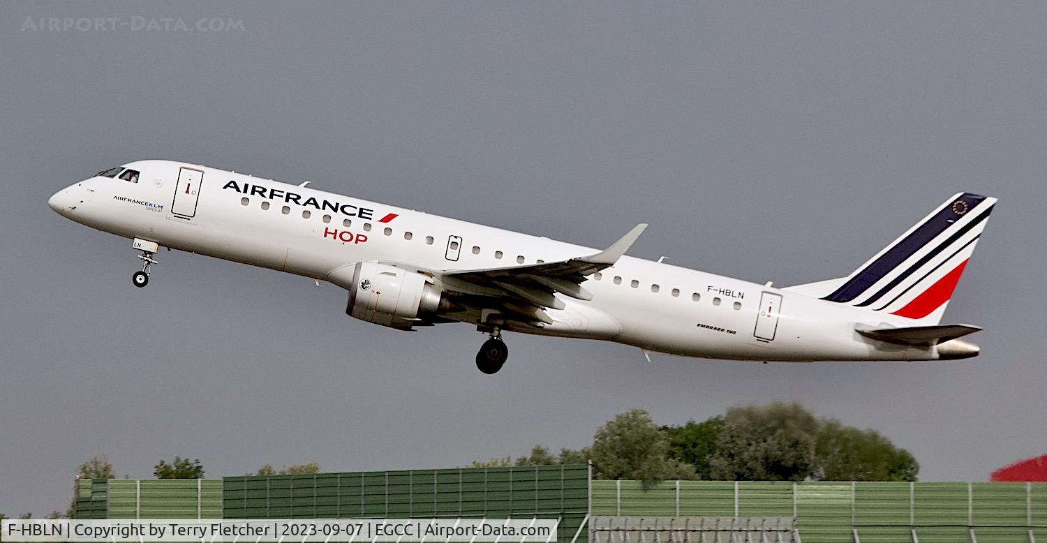 F-HBLN, 2019 Embraer 190STD (ERJ-190-100STD) C/N 19000769, At Manchester Airport