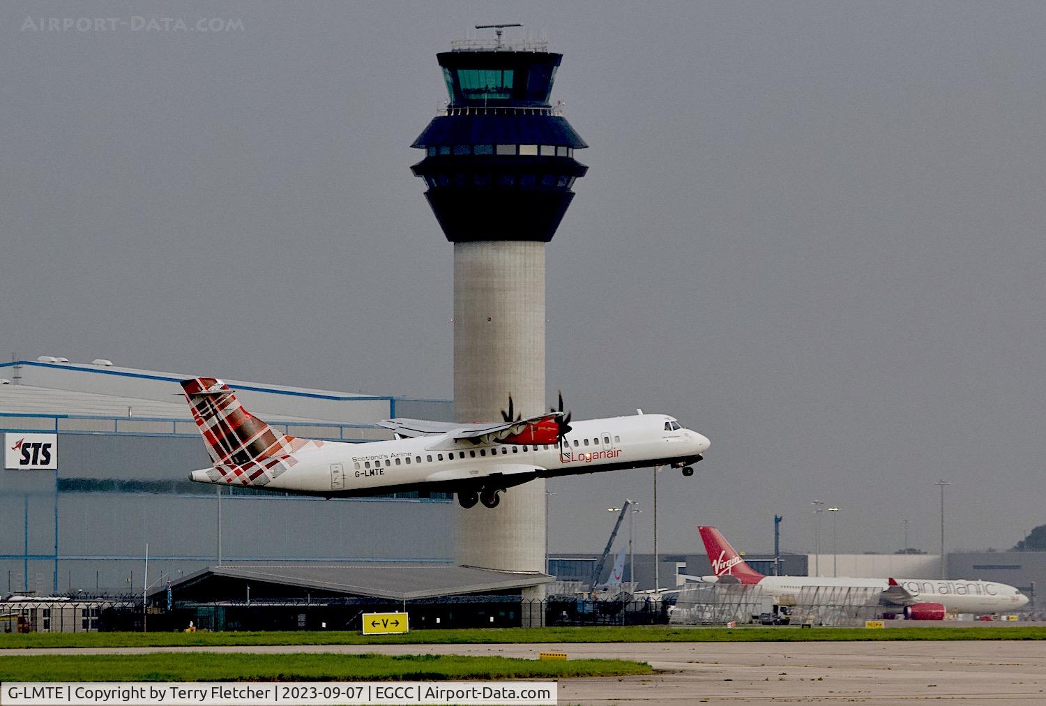 G-LMTE, 2015 ATR 72-600 (72-212A) C/N 1283, At Manchester Airport