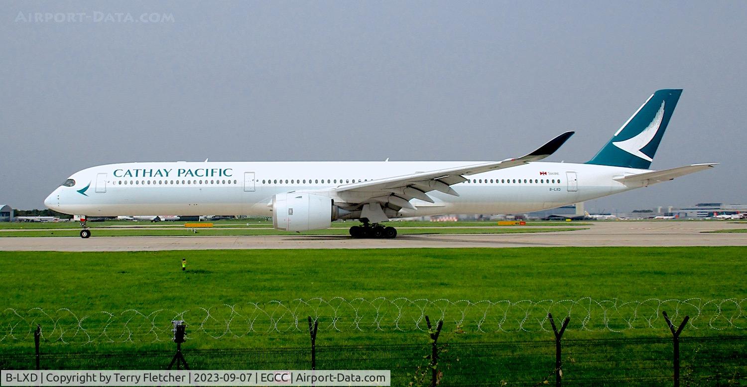 B-LXD, 2018 Airbus A350-1041 C/N 0206, At Manchester Airport