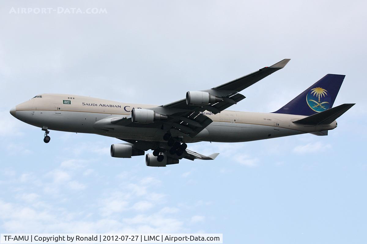 TF-AMU, 1999 Boeing 747-48EF/SCD C/N 27603, at mxp
