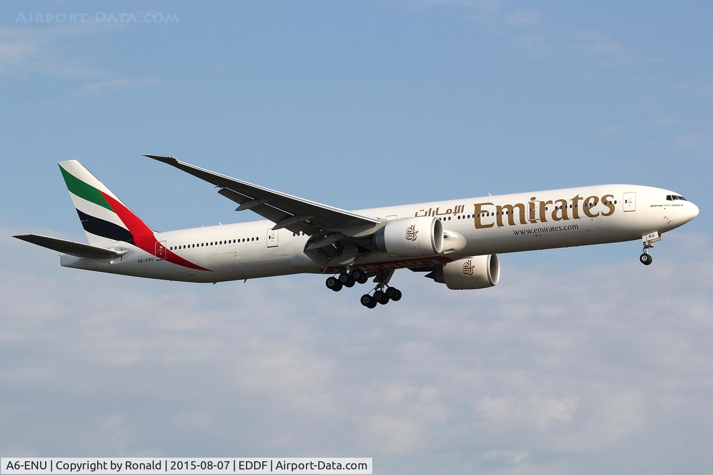 A6-ENU, 2014 Boeing 777-31H/ER C/N 41367, at fra