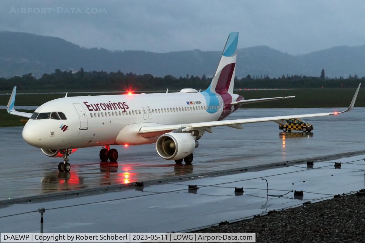 D-AEWP, 2016 Airbus A320-214 C/N 7377, D-AEWP @ LOWG 2023