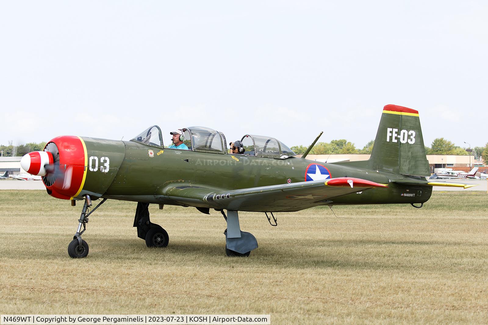 N469WT, 1985 Nanchang CJ-6A C/N 4132024, Oshkosh 2023.