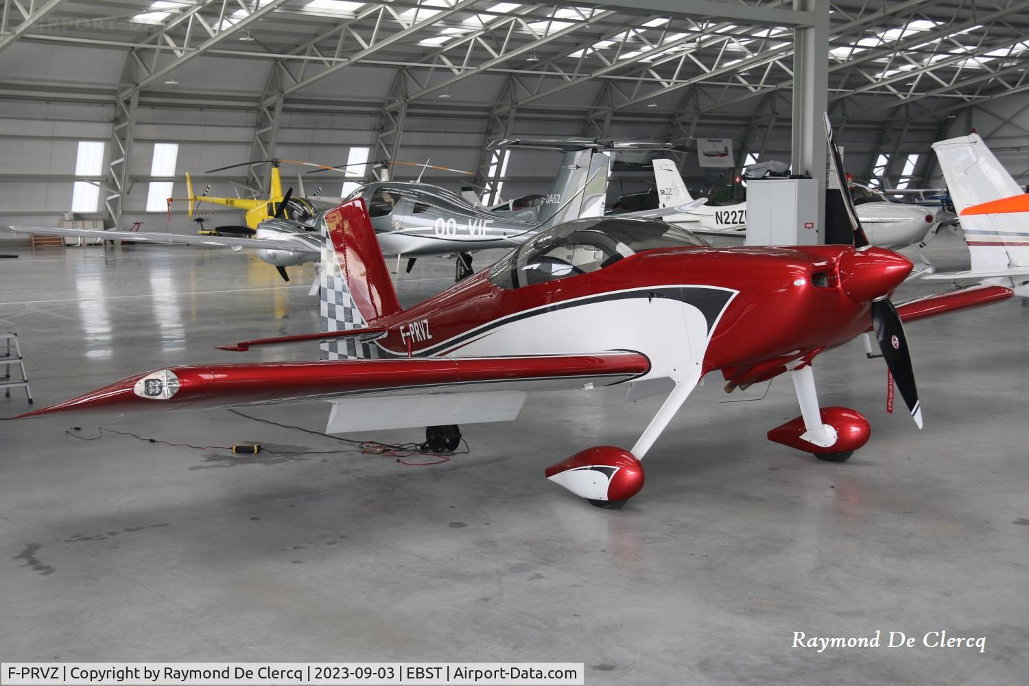 F-PRVZ, 2017 Vans RV-7 C/N 73786, At Brustem.