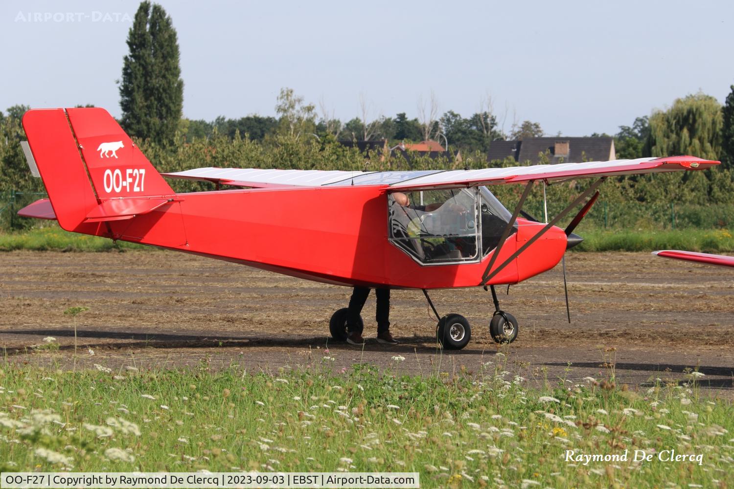 OO-F27, 2006 Rans S-6ES Coyote II C/N 01061721, At Brustem.