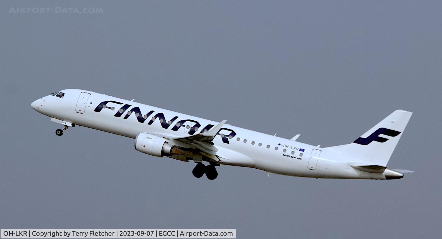 OH-LKR, 2011 Embraer 190LR (ERJ-190-100LR) C/N 19000436, At Manchester Airport