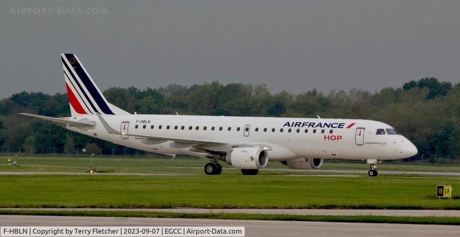 F-HBLN, 2019 Embraer 190STD (ERJ-190-100STD) C/N 19000769, At Manchester Airport