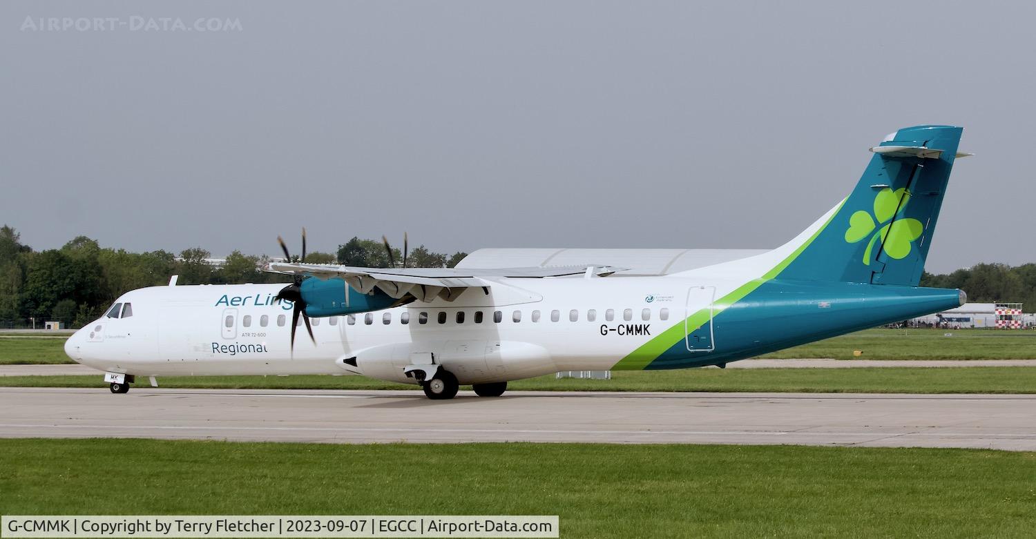G-CMMK, 2015 ATR 72-600 (72-212A) C/N 1297, At Manchester Airport