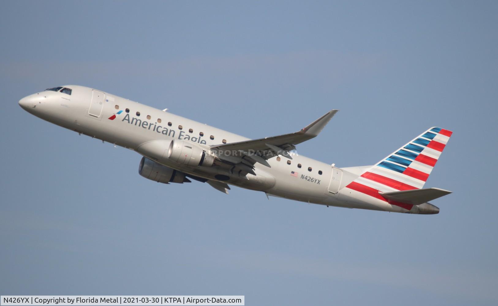 N426YX, 2014 Embraer 175LR (ERJ-170-200LR) C/N 17000397, ENY E175 zx TPA-BNA