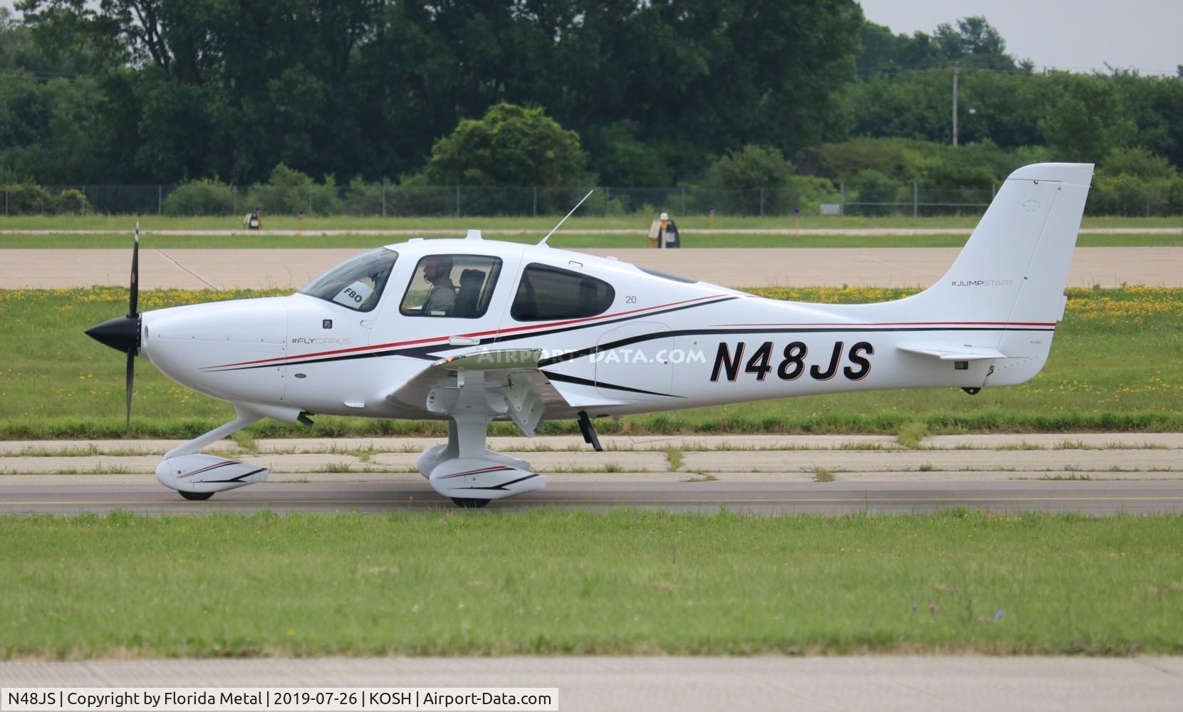 N48JS, 2019 Cirrus SR20 C/N 2496, SR20 zx