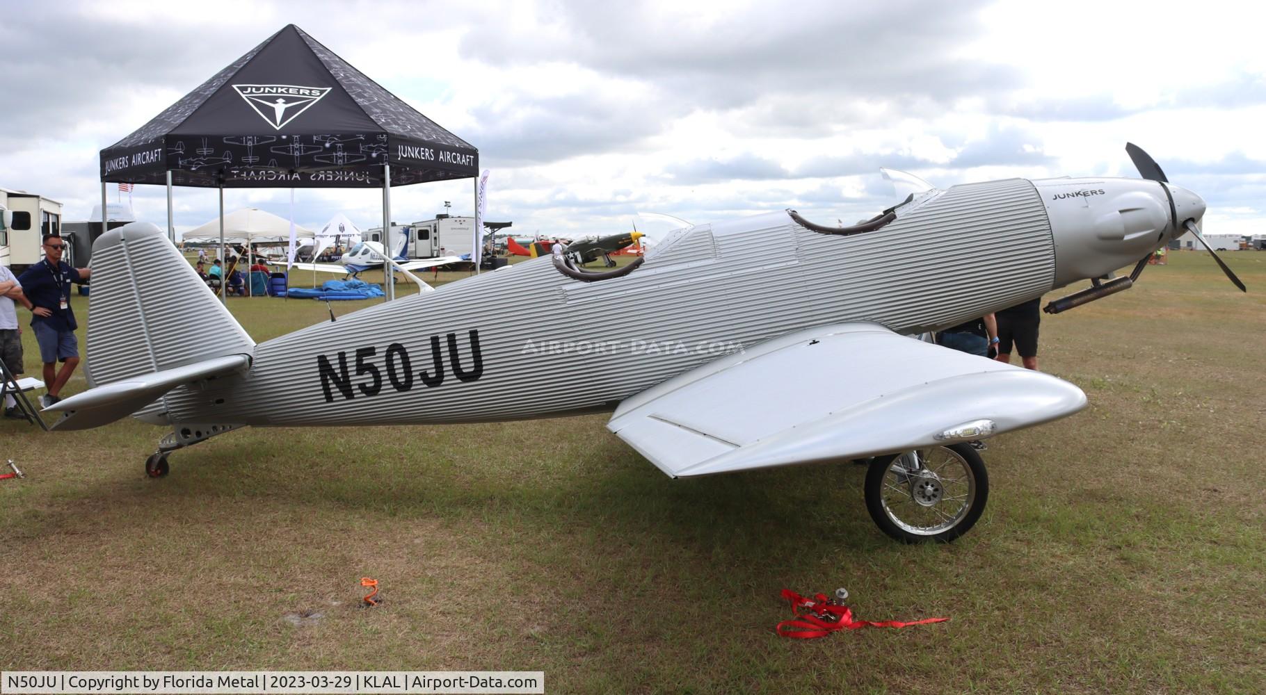 N50JU, 2022 Junkers A50 Junior C/N 004, Junkers A50 zx