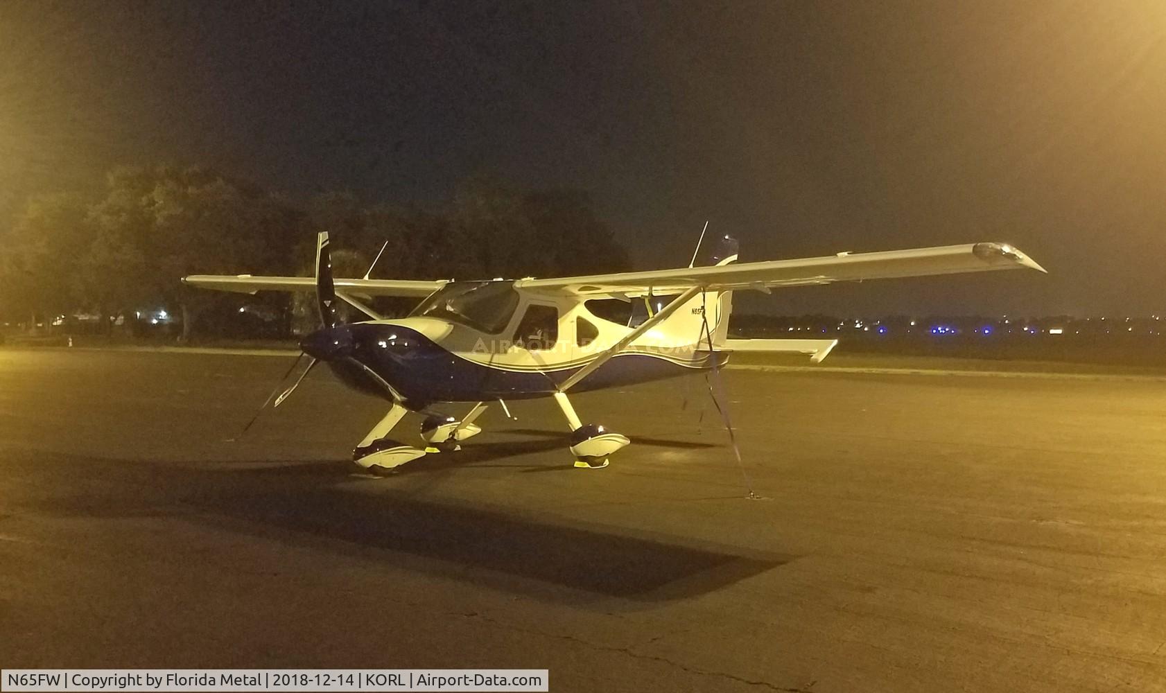 N65FW, 2018 Glasair GS-2 Sportsman C/N 7458, Glasair GS-2 zx
