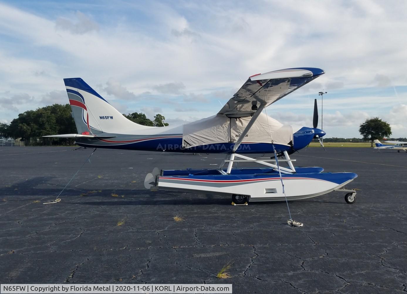 N65FW, 2018 Glasair GS-2 Sportsman C/N 7458, Glasair GS-2 zx