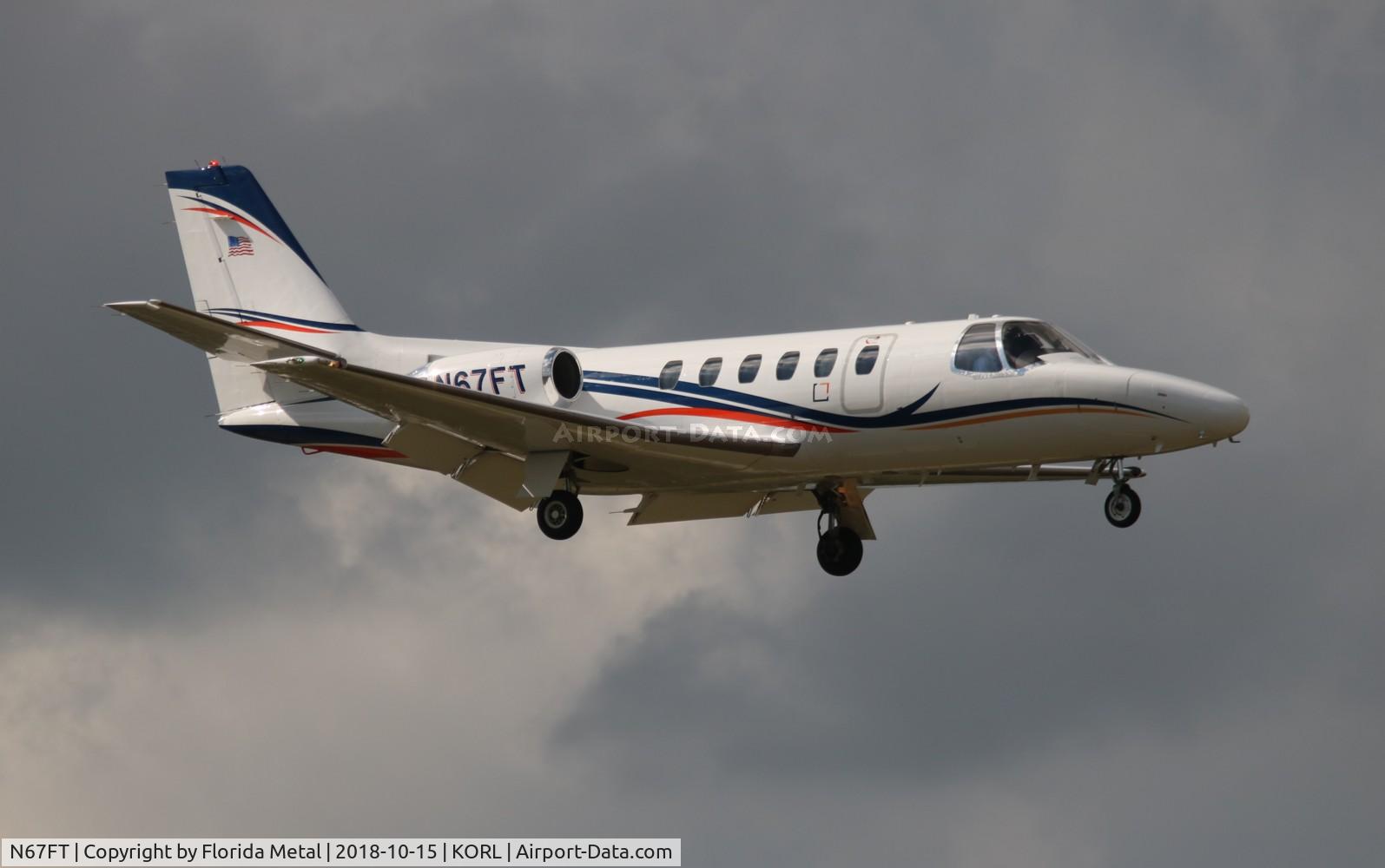 N67FT, 1986 Cessna S550 Citation IIS C/N S550-0088, C550 zx