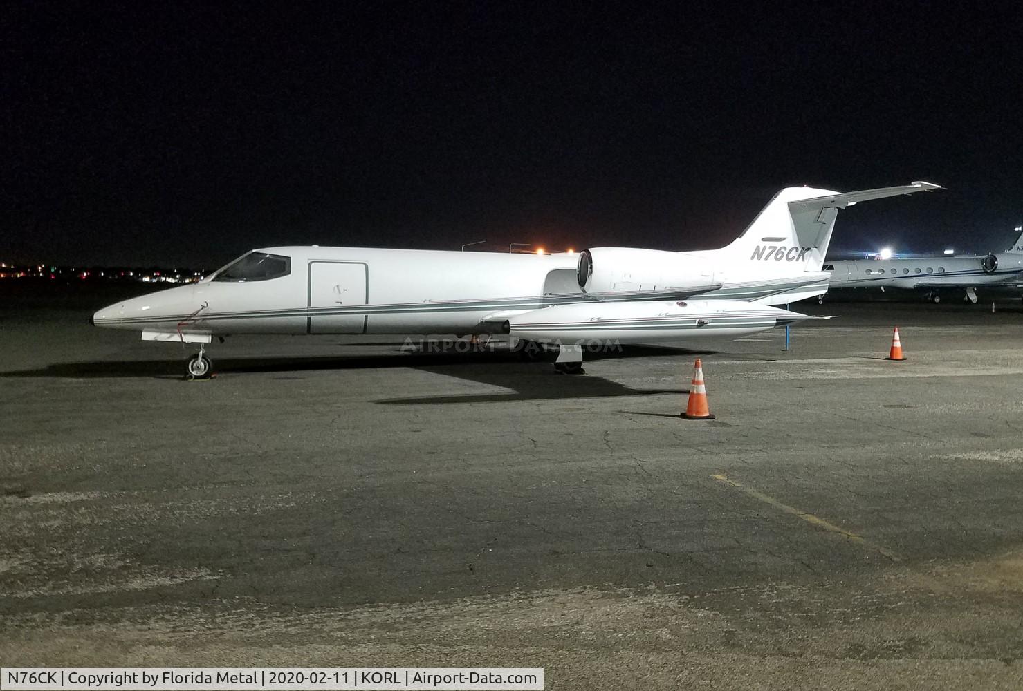 N76CK, 1976 Gates Learjet 35 C/N 076, Lear 35 zx