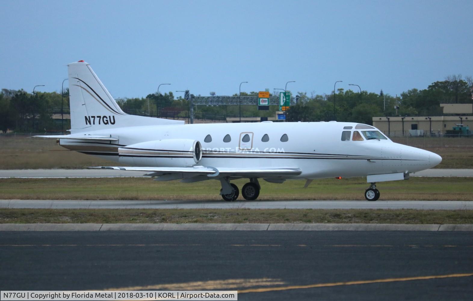 N77GU, 1979 Rockwell International NA-265-65 Sabreliner 65 C/N 465-12, Sabreliner zx