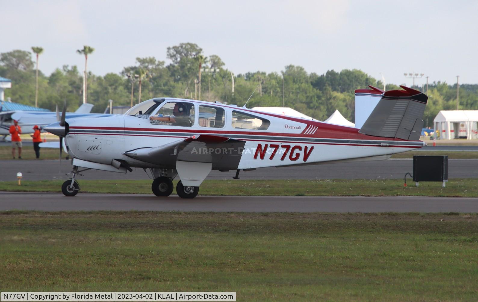 N77GV, 1964 Beech S35 Bonanza C/N D-7693, Bonanza 35 zx