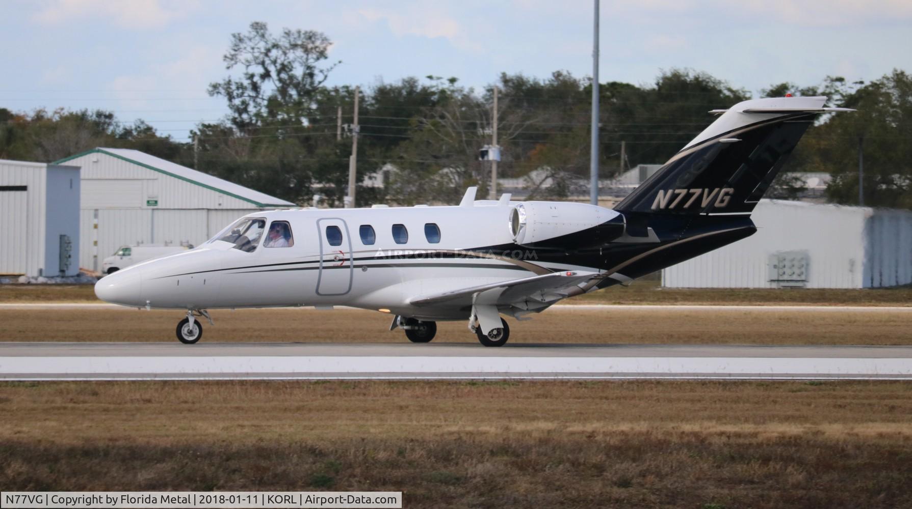 N77VG, 1999 Cessna 525A CitationJet CJ2+ C/N 525A-0344, C525 zx